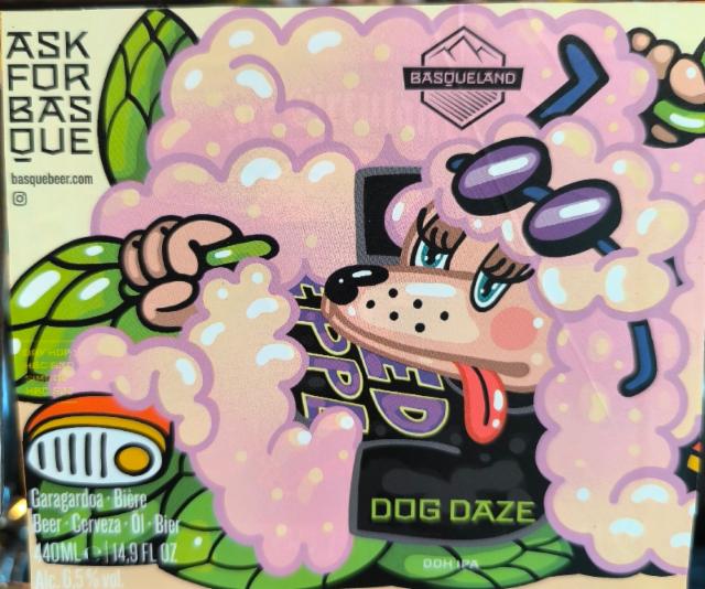 Dog Daze 6.5%, Basqueland Brewing, Spain