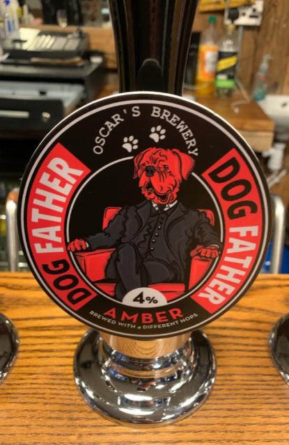 Dog Father 4.0%, Oscar's Brewery, England