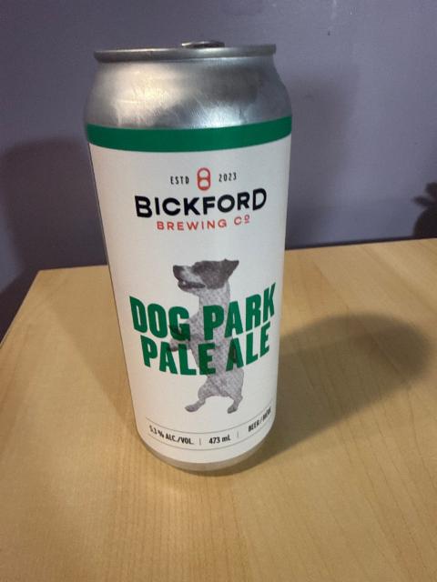 Dog Park Pale Ale, Bickford Brewing Co