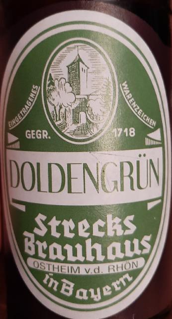 Doldengrün 5.0%, Privatbrauerei Streck-Bräu, Germany