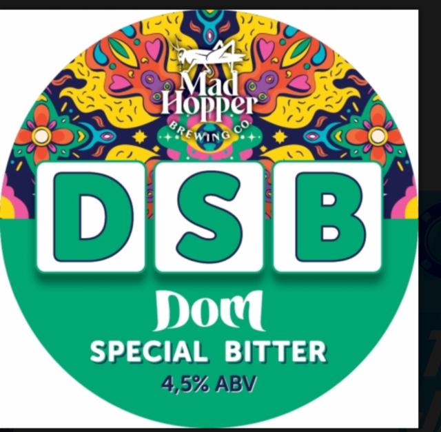 Dom special bitter 4.5%, Mad Hopper Brewing Co., Finland
