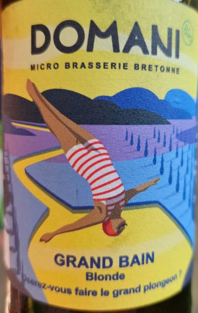 Domani grand bain blonde, Brasserie Domani