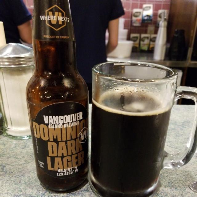 Dominion Dark Lager 5.5%, Vancouver Island Brewery, Canada