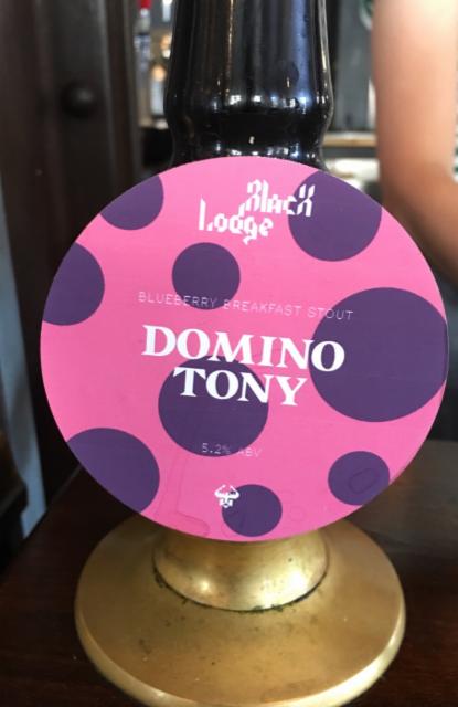 Domino Tony 5.2%, Black Lodge Brewing, England