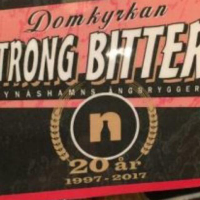 Domkyrkan Strong Bitter 5.4%, Nynäshamns Ångbryggeri, Sweden