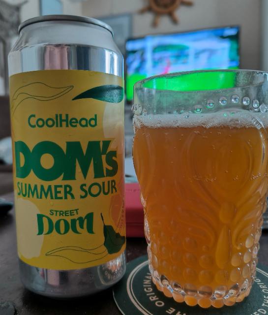 Dom's Summer sour 5.0%, CoolHead Brew, Finland