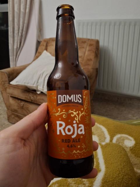 domus roja red ale cerveza fresca, Domus