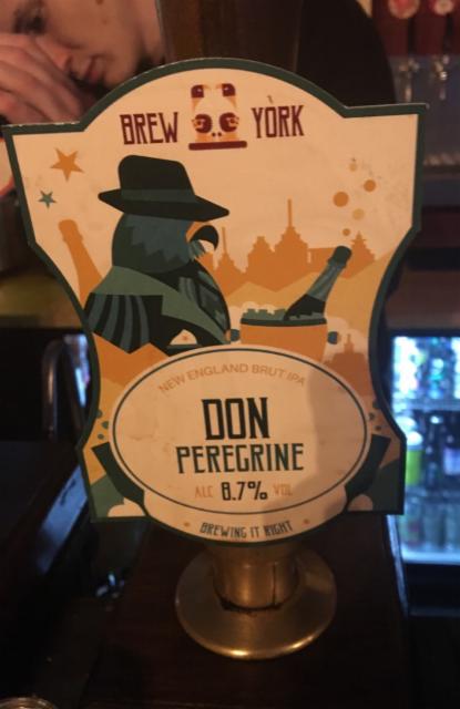 Don Peregrine 8.7%, Brew York, England