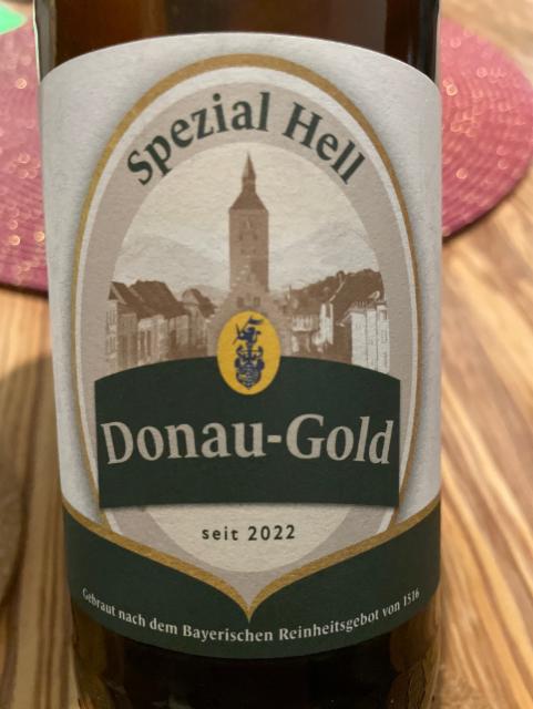 Donau-Gold Spezial Hell 5.5%, Deggendorfer Brauhaus, Germany