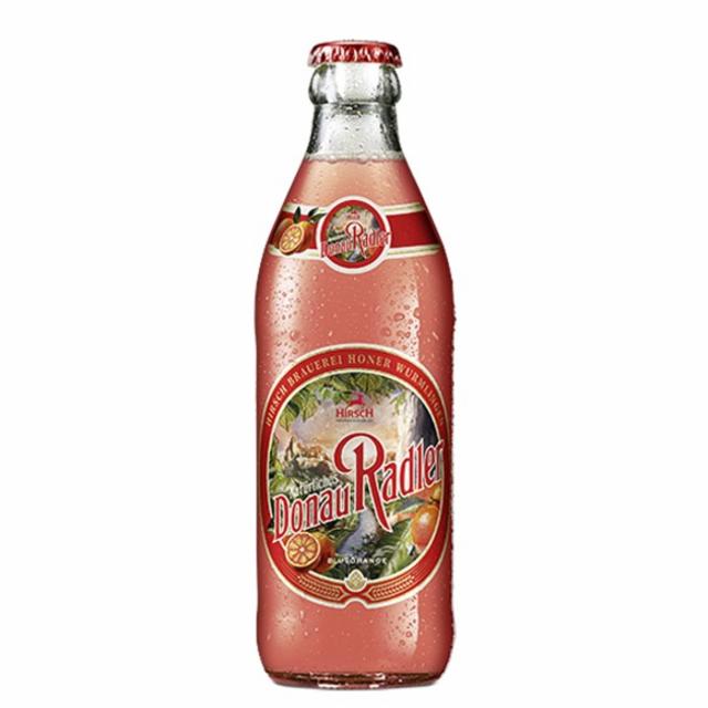 Natürliches Donau Radler Blutorange 2.7%, Hirsch-Brauerei Honer, Germany