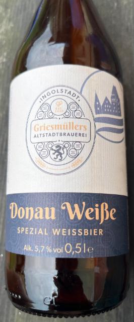 Donau Weiße, Griesmüllers Altstadtbrauerei e.K.