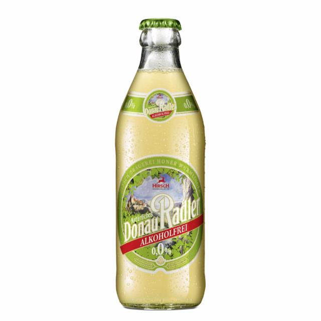 DonauRadler Alkoholfrei 0.0%, Hirsch-Brauerei Honer, Germany