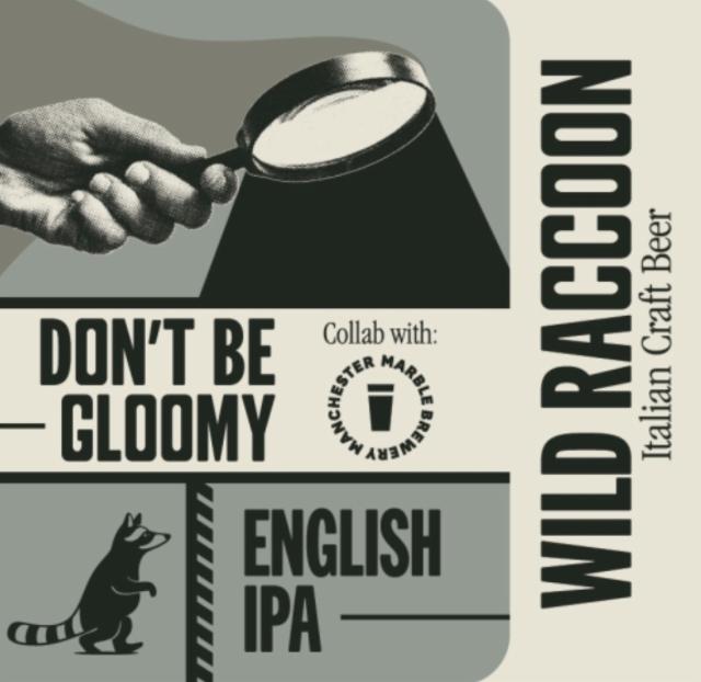 Don't Be Gloomy 6.0%, Birrificio Wild Raccoon, Italy