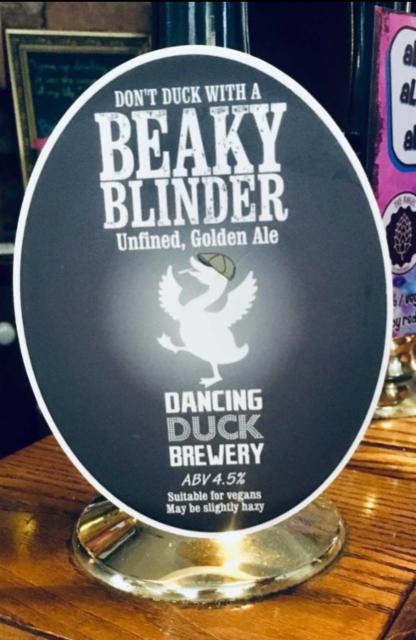 Don't Duck With A Beaky Blinder., Dancing Duck Beer