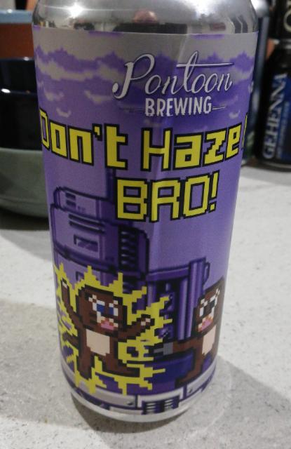 don't haze me bro 8.0%, Pontoon Brewing Company, United States