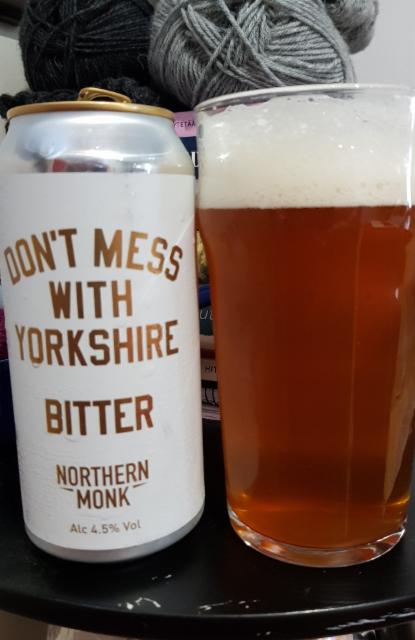 Don't Mess With Yorkshire Bitter 4.5%, Northern Monk Brew Co., England