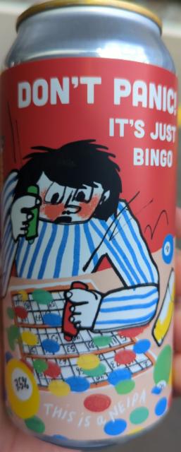 DON'T PANIC! It's just bingo 7.5%, Pretty Decent Beer Co, England