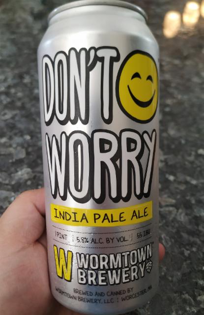 Don't worry 5.8%, Wormtown Brewery, United States