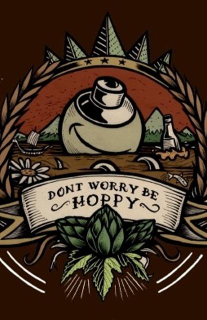 Don't Worry Be Hoppy 4.5%, Amundsen Bryggeri, Norway