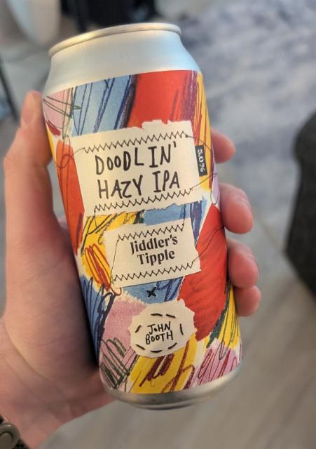 Doodlin Hazy IPA, Jiddler's Tipple