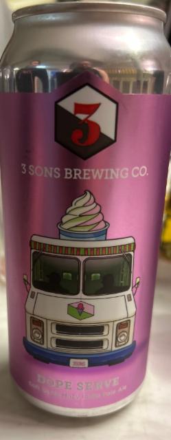 Dope Serve, 3 Sons Brewing Company