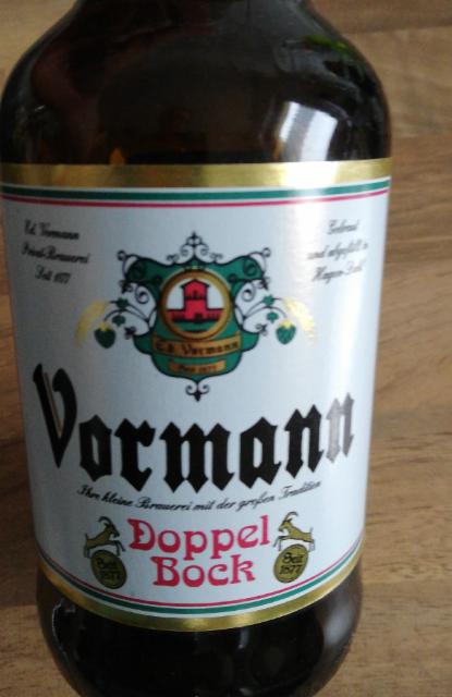 Doppel Bock, Vormann Privat-Brauerei