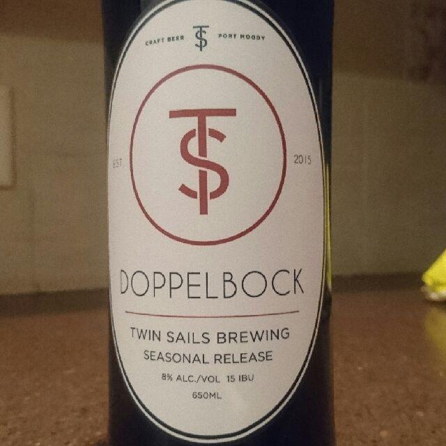 Doppelbock 8.0%, Twin Sails Brewing, Canada