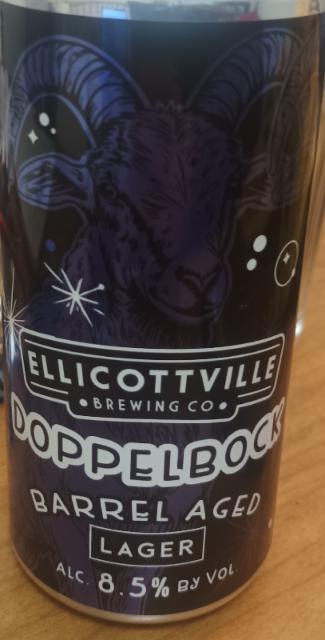 doppelbock barrel aged, Ellicottville Brewing