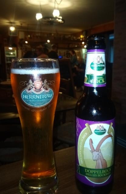 Doppelbock Helles Bockbier 8.1%, Herrnbräu, Germany