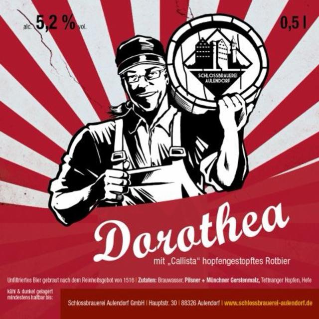 Dorothea 5.2%, Schlossbrauerei Aulendorf, Germany