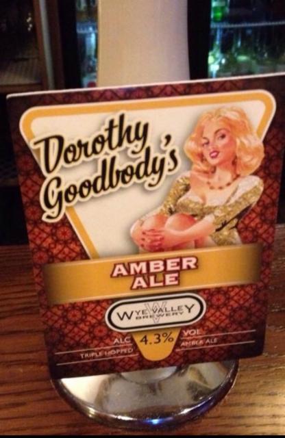 Dorothy Goodbody's Amber Ale 4.3%, Wye Valley Brewery Limited, England