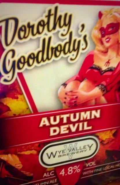 Dorothy Goodbody's Autumn Devil 4.8%, Wye Valley Brewery Limited, England