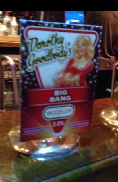 Dorothy Goodbody's Big Bang 5.0%, Wye Valley Brewery Limited, England