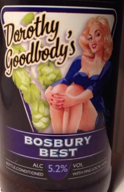 Dorothy Goodbody's Bosbury Best 5.2%, Wye Valley Brewery Limited, England
