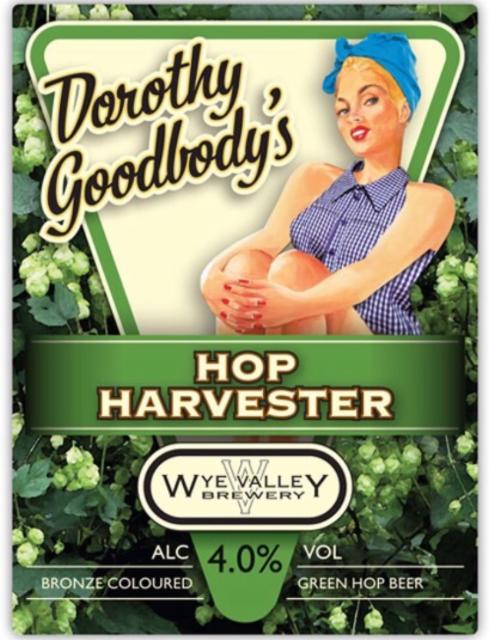 Dorothy Goodbody's Hop Harvester 4.0%, Wye Valley Brewery Limited, England