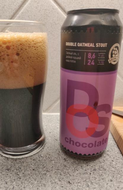 DOS Double Oatmeal Stout 8.6%, Brewlok / Брюлок, Russia