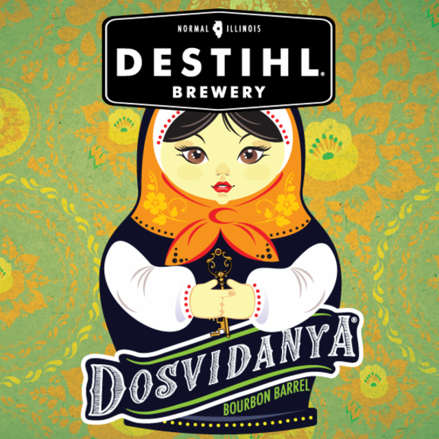Dosvidanya Bourbon Barrel 12.5%, Destihl Brewery, United States