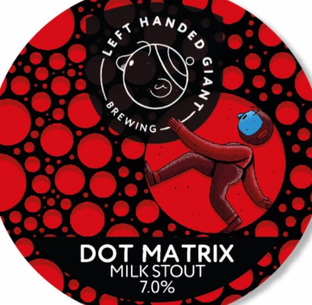 Dot Matrix 2022 7.0%, Left Handed Giant Brewing, England