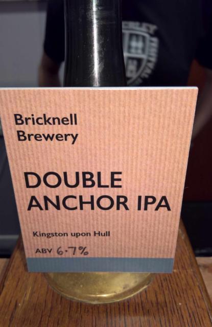 Double Anchor 6.7%, Bricknell Brewery, England