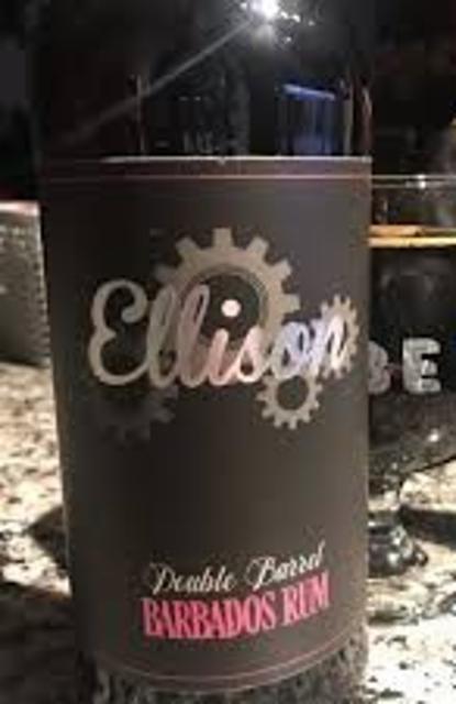 Double Barrel Aged Barbados Rum 14.5%, Ellison Brewery + Spirits, United States