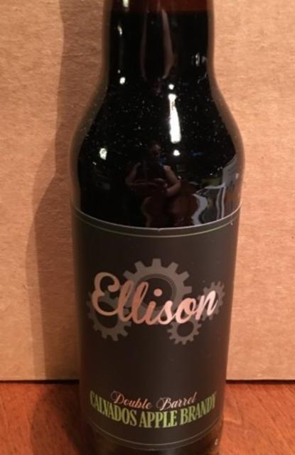 Double Barrel Aged Calvados Apple Brandy 14.5%, Ellison Brewery + Spirits, United States