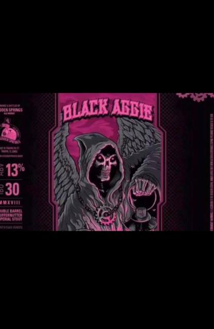 Double Barrel Fluffernutter Black Aggie 13.0%, Hidden Springs Ale Works, United States