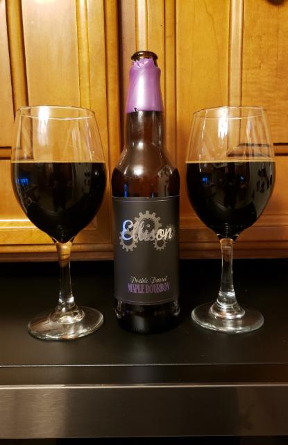 Double Barrel Maple Bourbon 14.5%, Ellison Brewery + Spirits, United States
