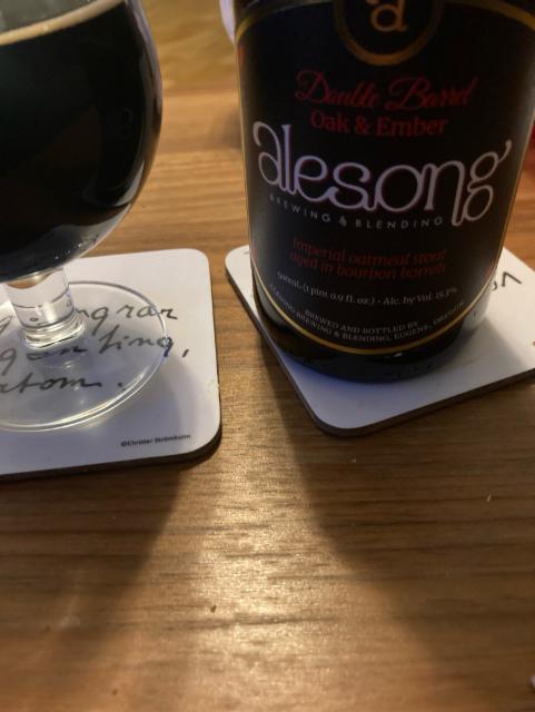 Double Barrel Oak & Ember, Alesong Brewing & Blending