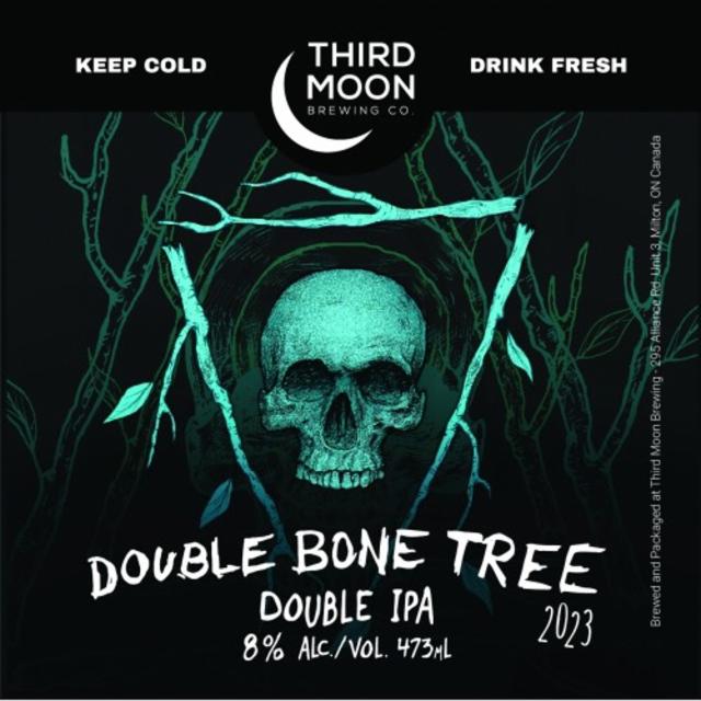 Double Bone Tree 2023 8.0%, Third Moon Brewing Company, Canada