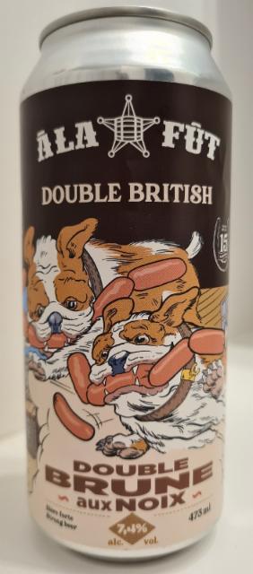 Double British 7.4%, Microbrasserie À La Fût, Canada