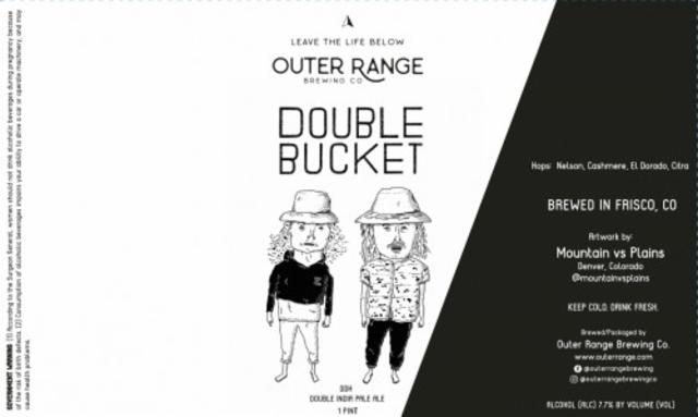 Double Bucket 7.7%, Outer Range Brewing Co., United States