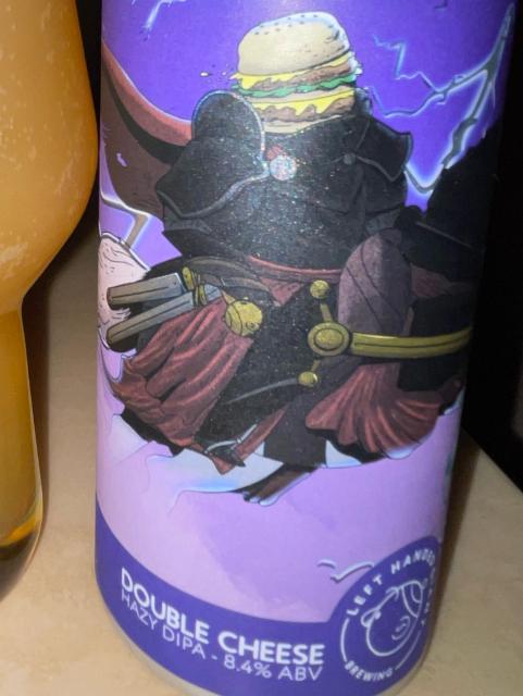 Double Cheese 8.4%, Left Handed Giant Brewing, England