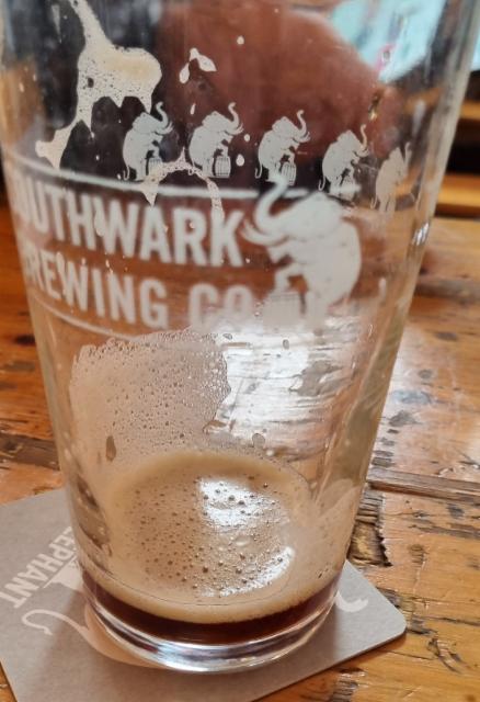 double chocolate oatmeal stout 5.1%, Southwark Brewing, England