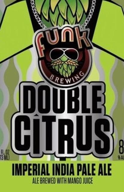 Double Citrus IPA 8.0%, Funk Brewing Co, United States